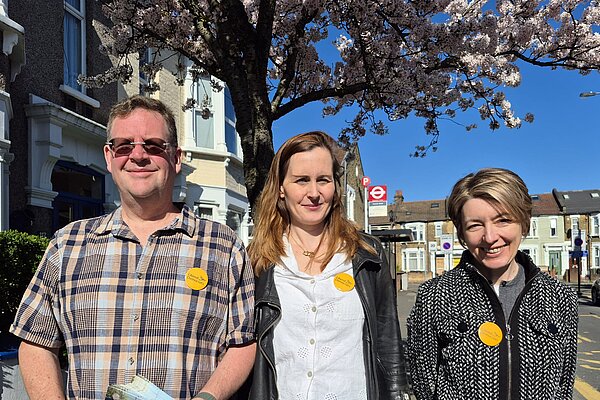Arran Angus, Fiona Hamilton and Naomi McCarthy
