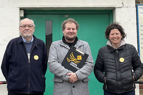 Alan Jones, Alex Marshall-Lewis and Kath Pollard