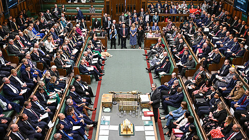 “Prime Minister's Questions” by House of Commons, CC BY-NC-ND 4.0